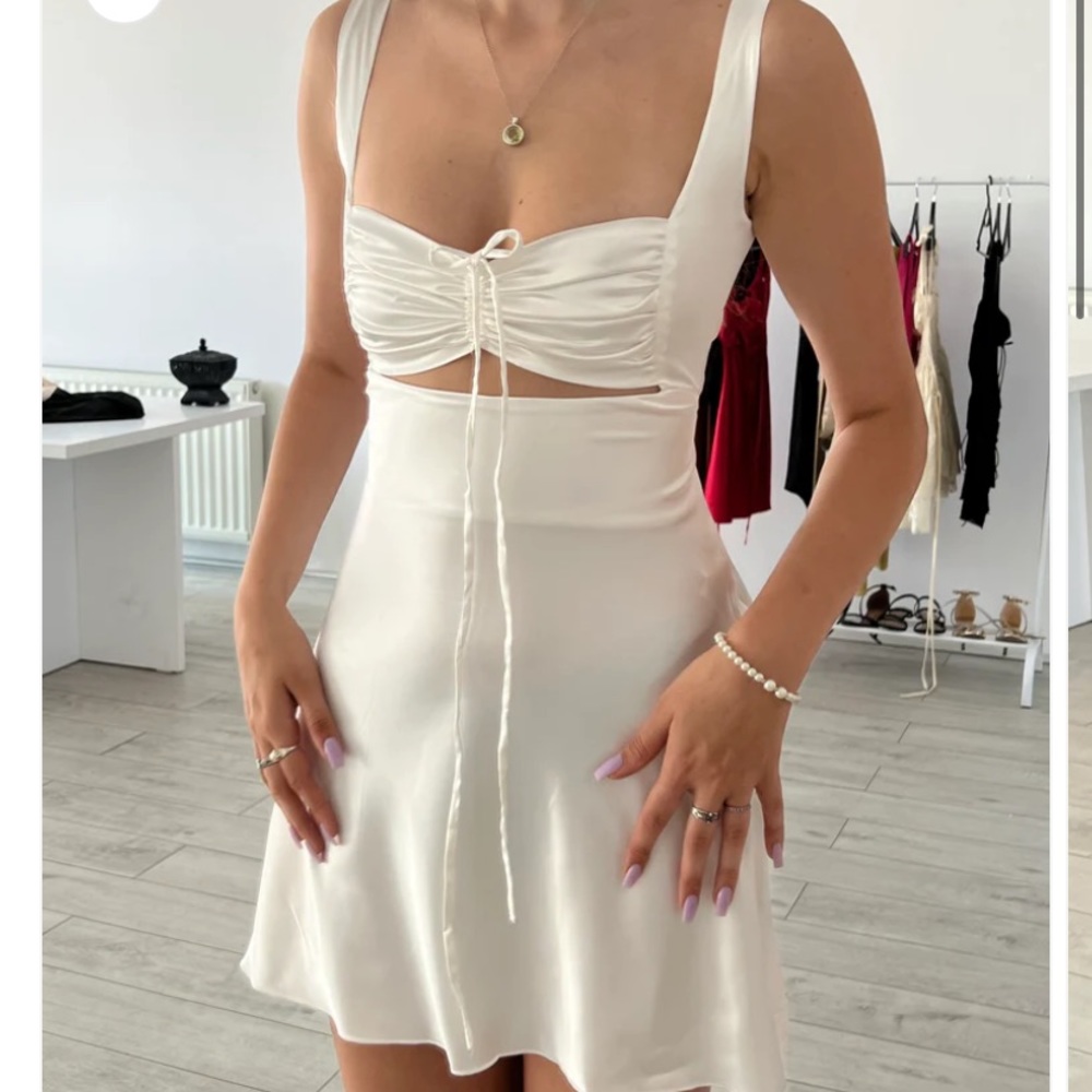 White dress
